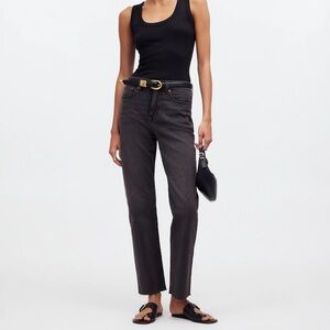 90s Straight Crop Madewell Jeans